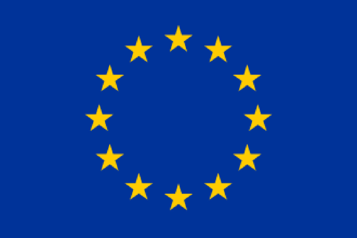 The flag of the European Union